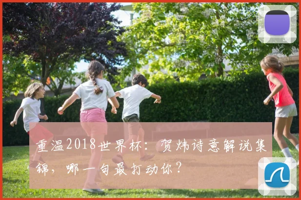 重温2018世界杯：贺炜诗意解说集锦，哪一句最打动你？